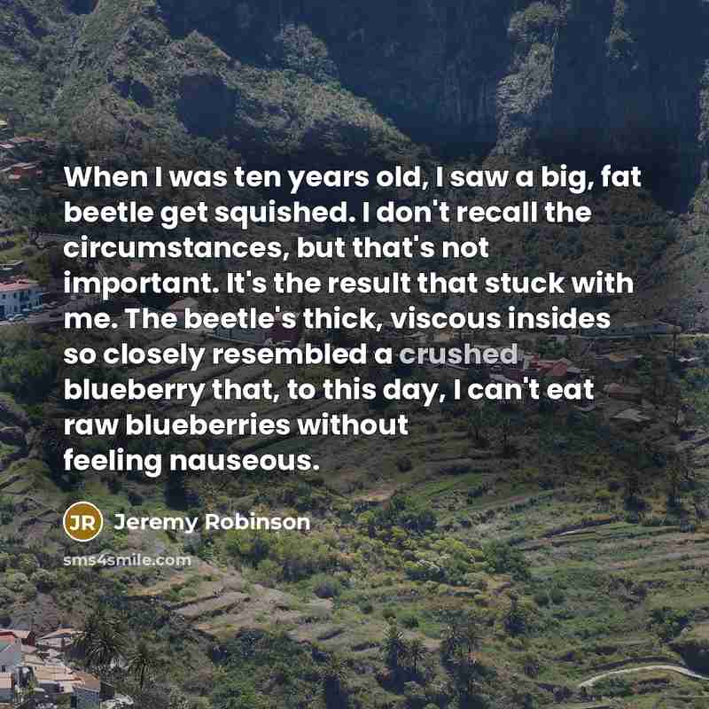 “When I was ten years old, I saw a big,…” quote by Jeremy Robinson