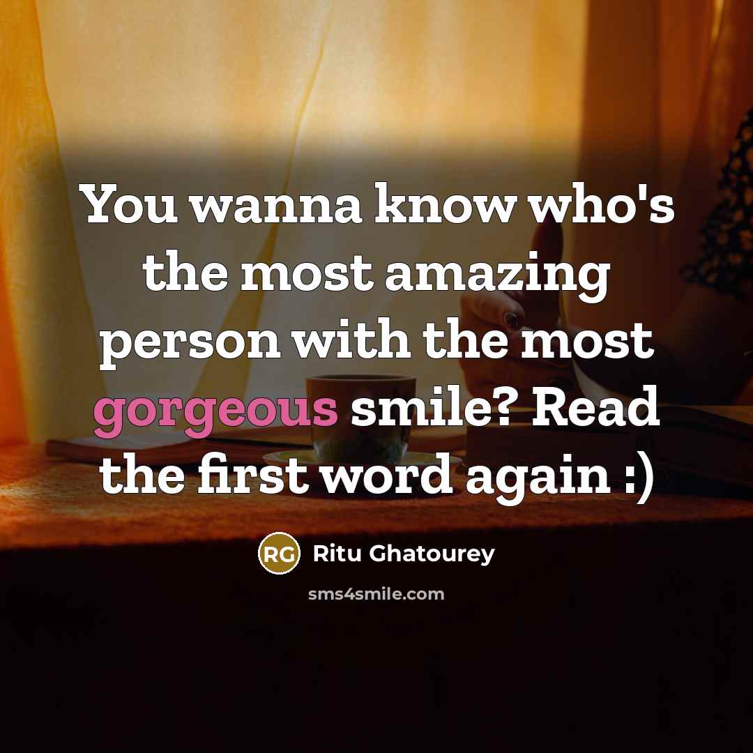 “You wanna know who's the most amazing person with the…” quote by Ritu Ghatourey