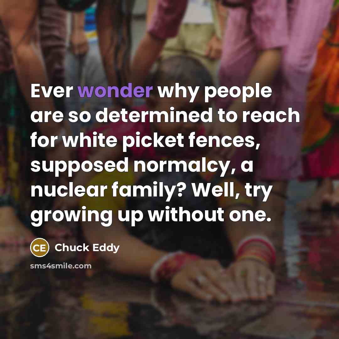“Ever wonder why people are so determined to reach for…” quote by Chuck Eddy