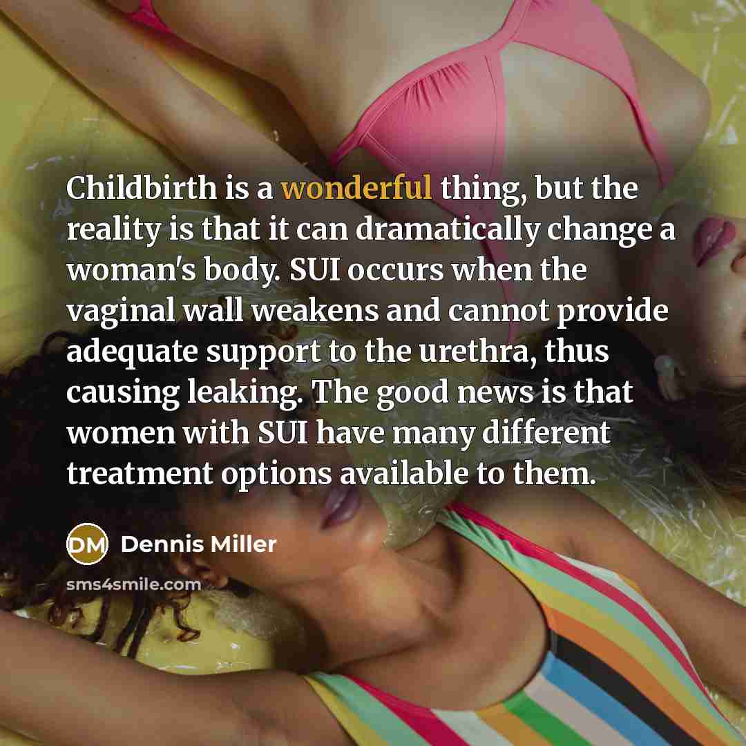 “Childbirth is a wonderful thing, but the reality is that…” quote by Dennis Miller