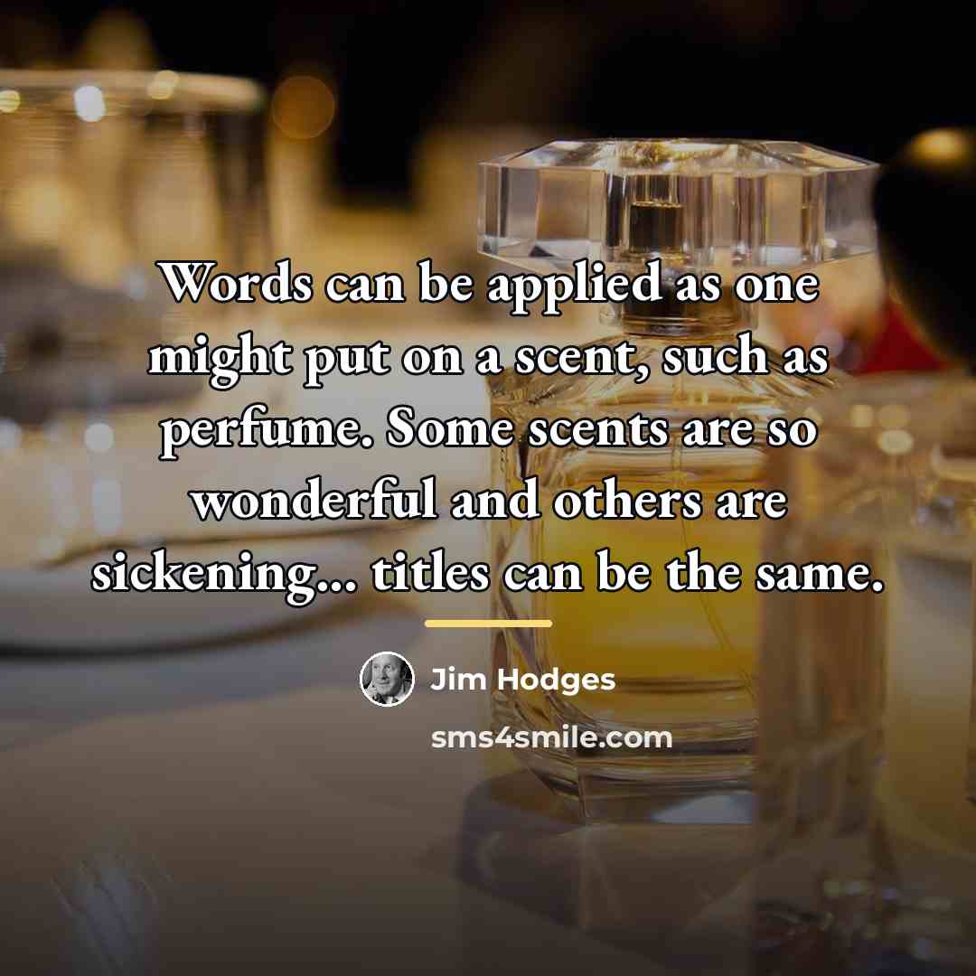 “Words can be applied as one might put on a…” quote by Jim Hodges