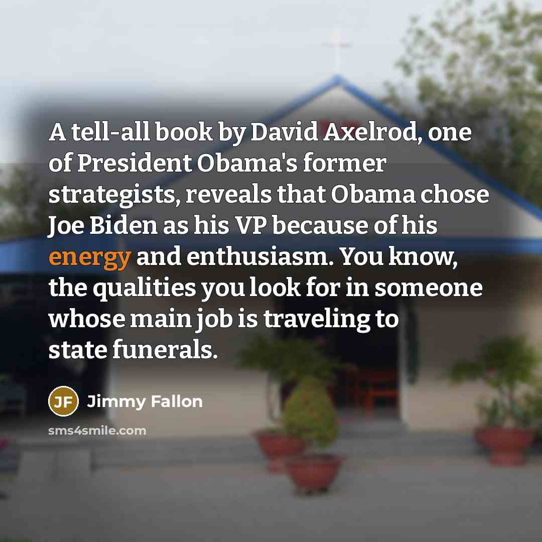 “A tell-all book by David Axelrod, one of President Obama's…” quote by Jimmy Fallon