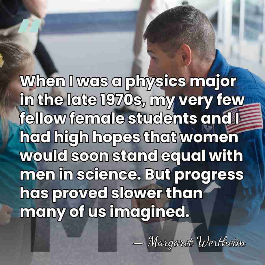 When I was a physics major in the late 1970s, my very&hellip; - Margaret Wertheim