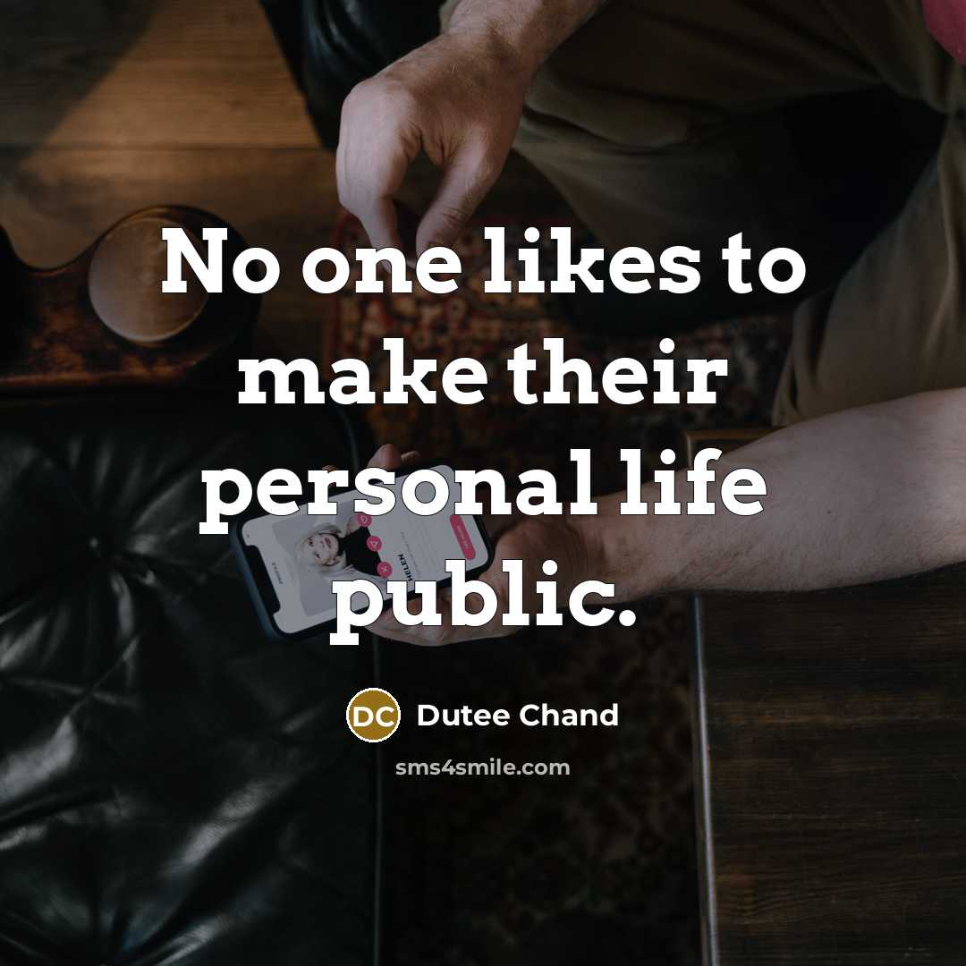 “No one likes to make their personal life public.…” quote by Dutee Chand