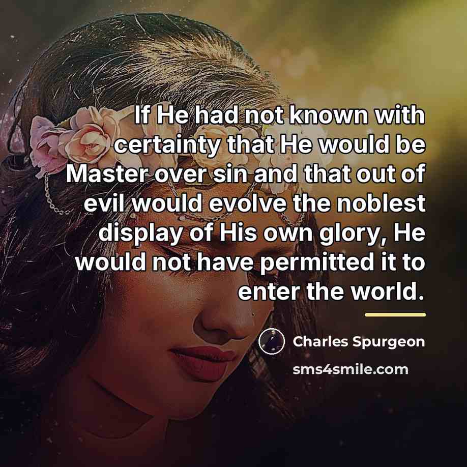 “If He had not known with certainty that He would…” quote by Charles Spurgeon