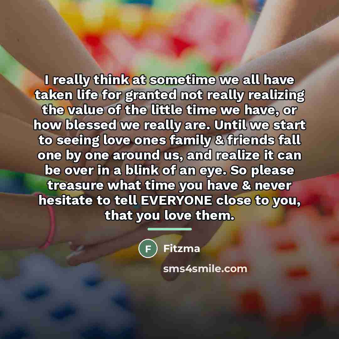 “I really think at sometime we all have taken life…” quote by Fitzma