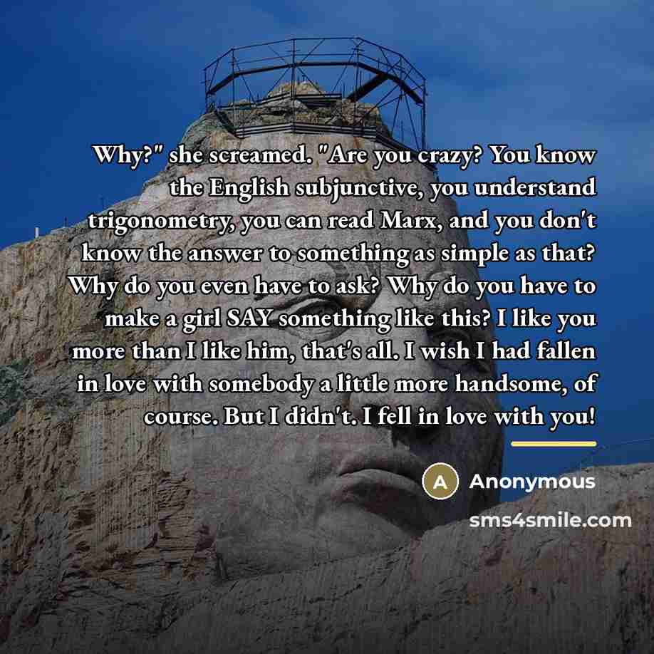 “Why?" she screamed. "Are you crazy? You know the English…” quote by Anonymous