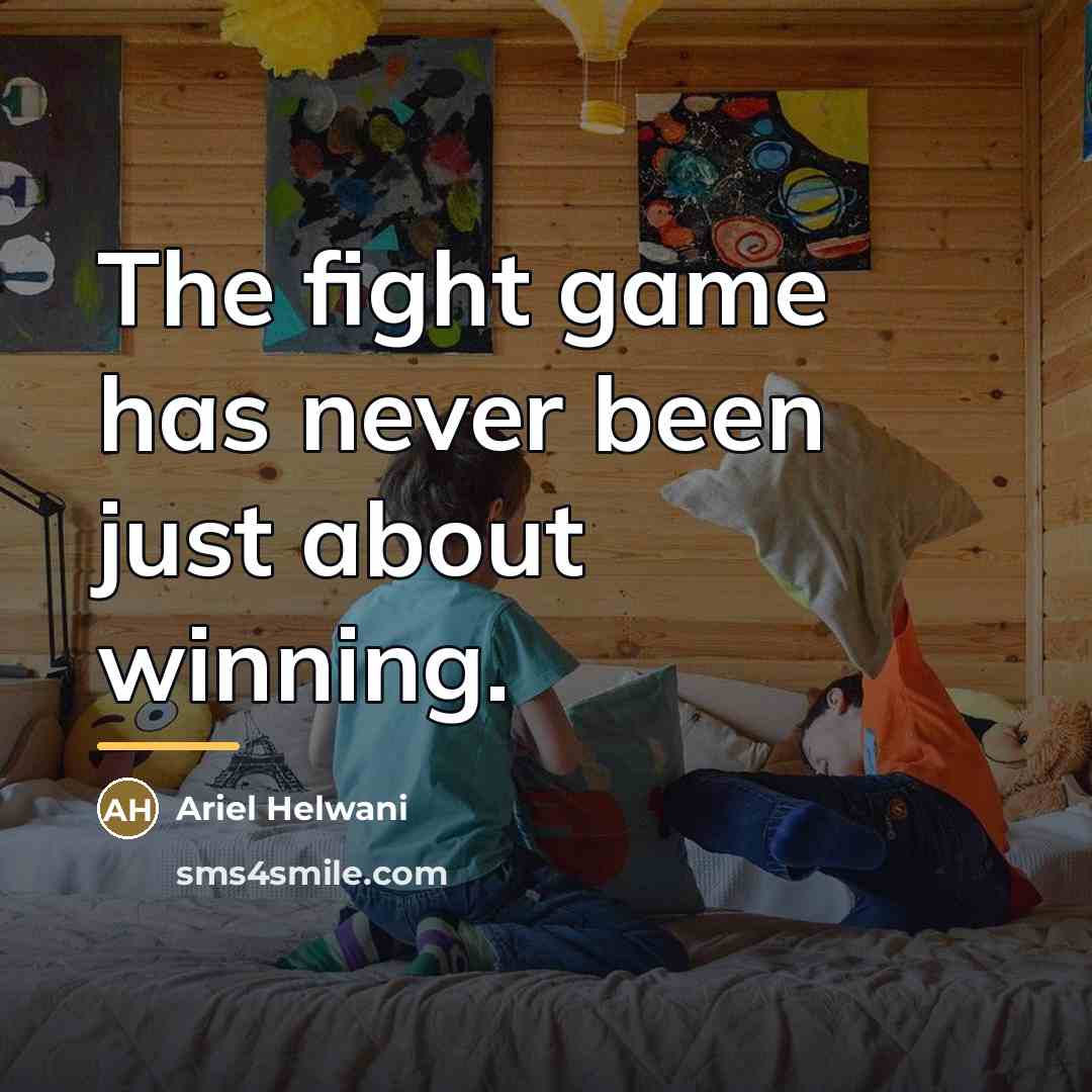“The fight game has never been just about winning.…” quote by Ariel Helwani