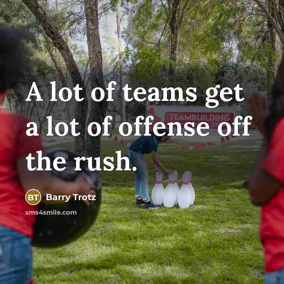 “A lot of teams get a lot of offense off…” quote by Barry Trotz