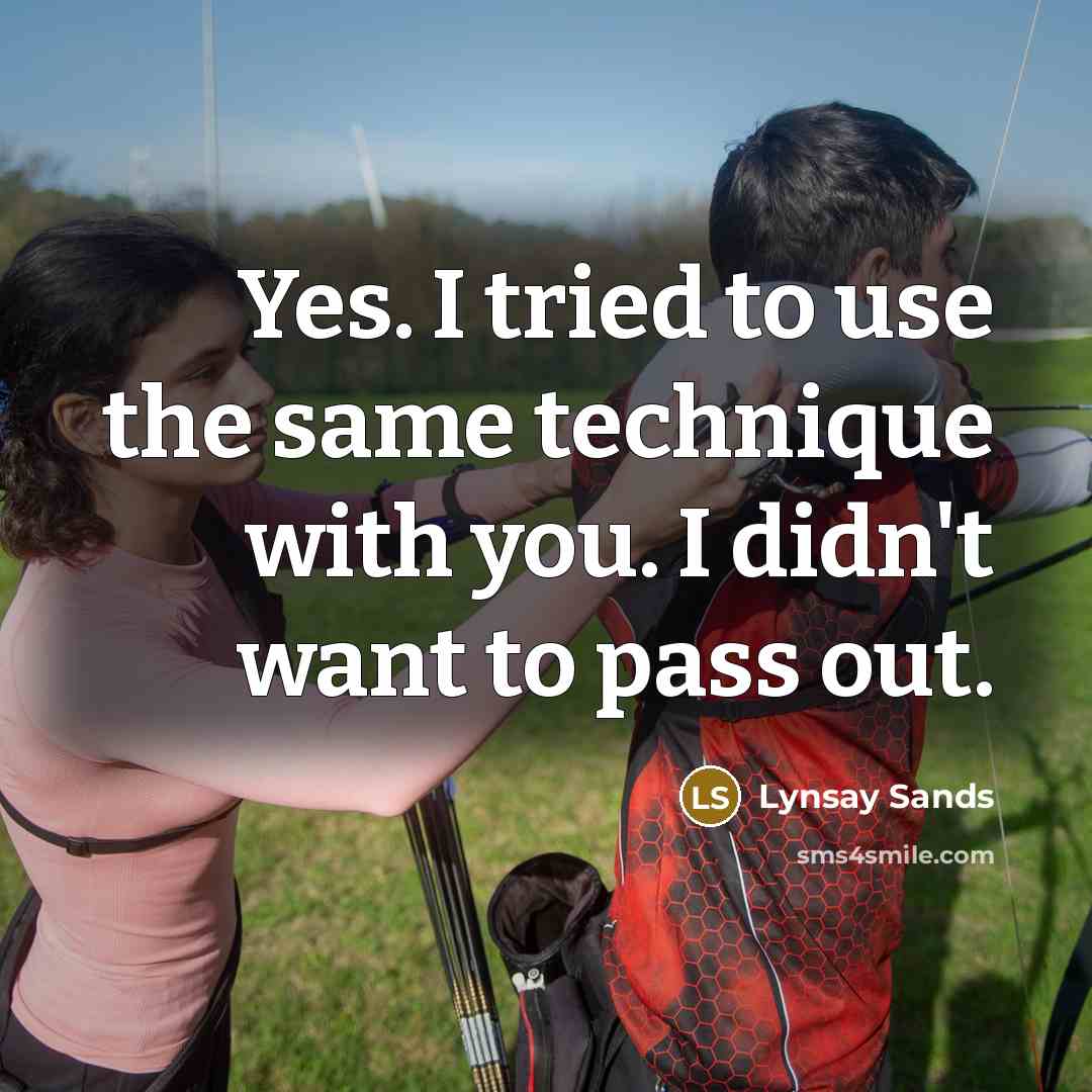“Yes. I tried to use the same technique with you.…” quote by Lynsay Sands