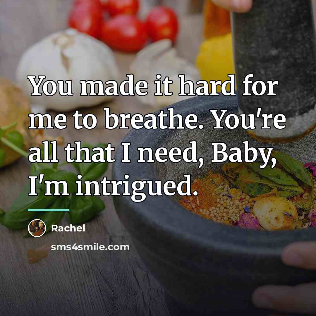 “You made it hard for me to breathe. You're all…” quote by Rachel
