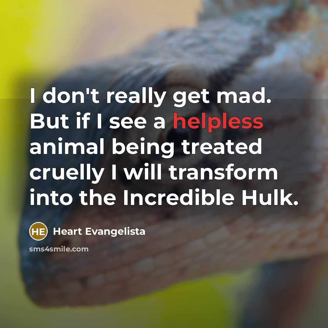 “I don't really get mad. But if I see a…” quote by Heart Evangelista