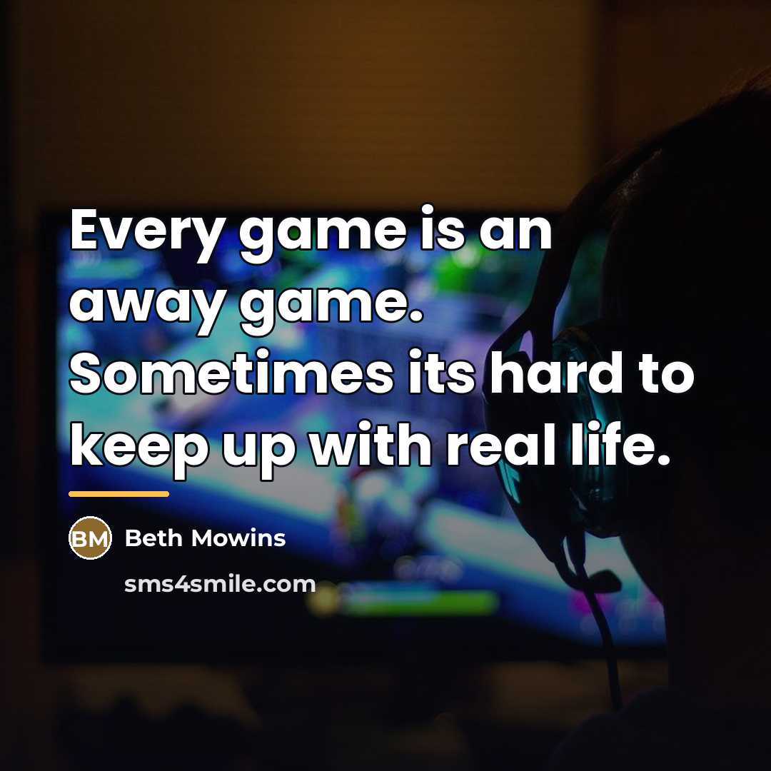 “Every game is an away game. Sometimes its hard to…” quote by Beth Mowins