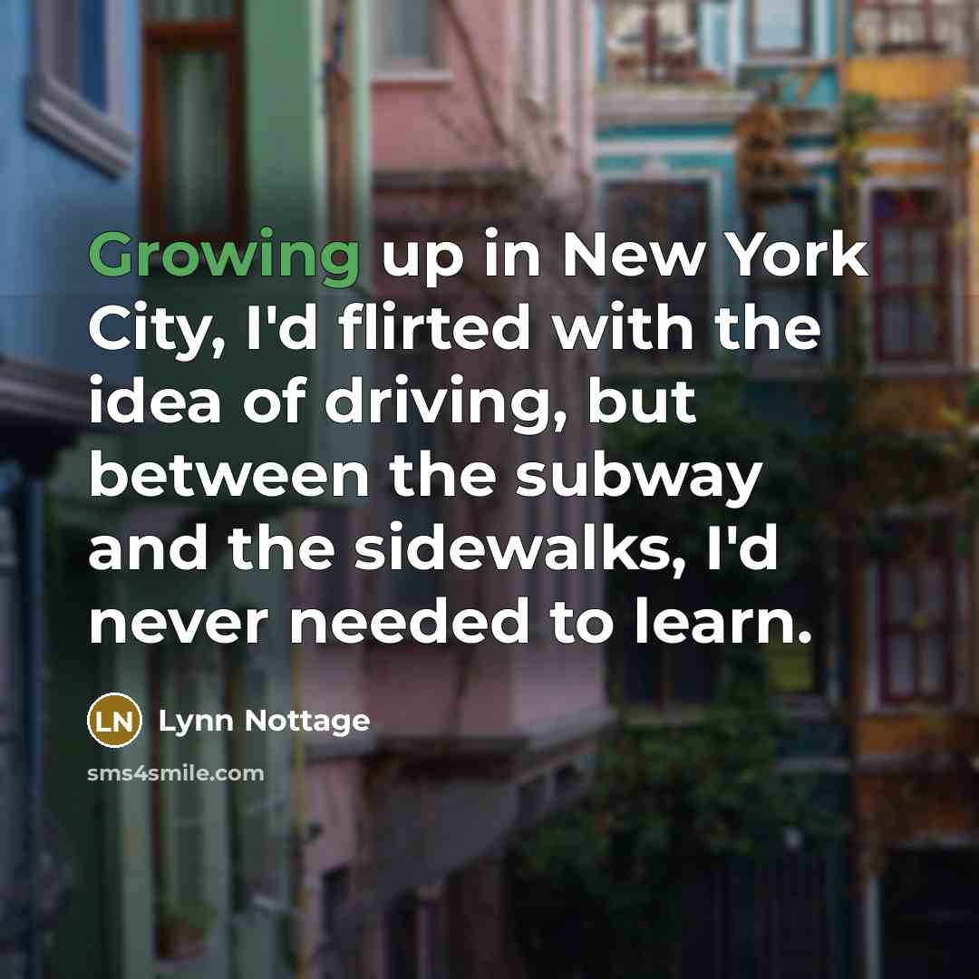 “Growing up in New York City, I'd flirted with the…” quote by Lynn Nottage