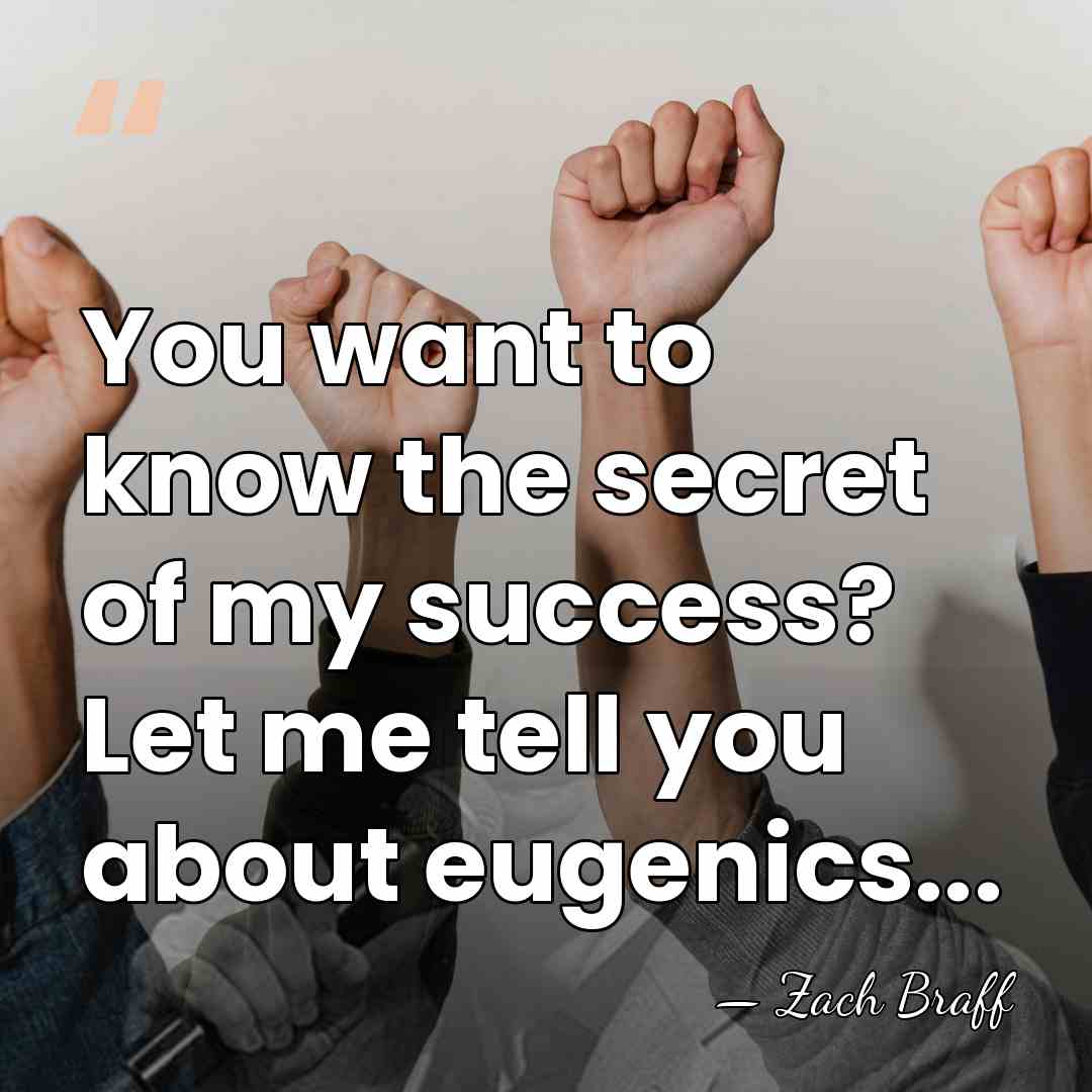 You want to know the secret of my success? Let me tell&hellip; - Zach Braff