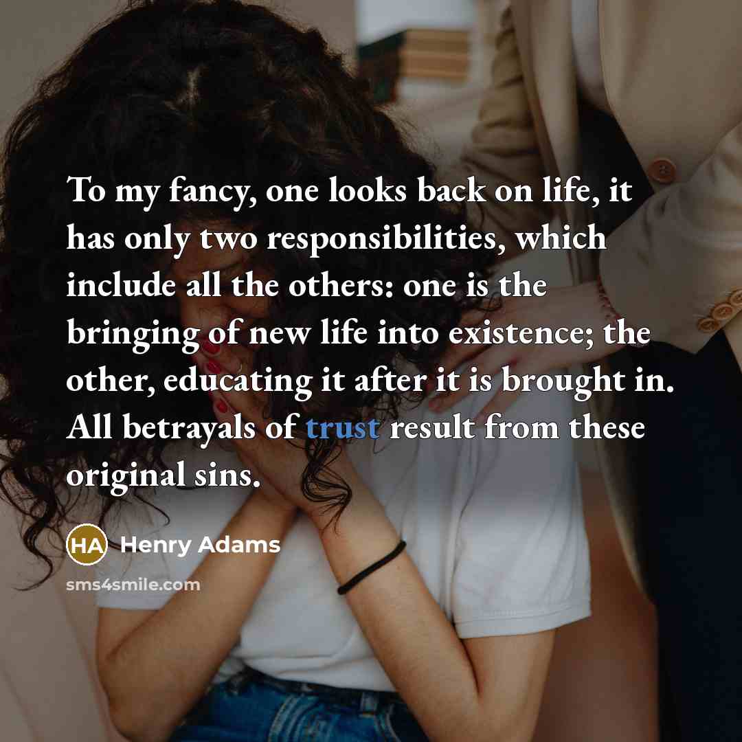 “To my fancy, one looks back on life, it has…” quote by Henry Adams
