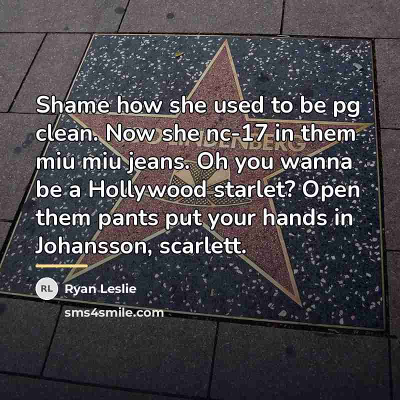 “Shame how she used to be pg clean. Now she…” quote by Ryan Leslie