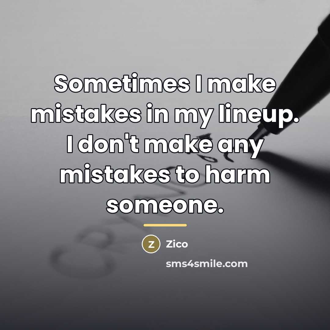 “Sometimes I make mistakes in my lineup. I don't make…” quote by Zico