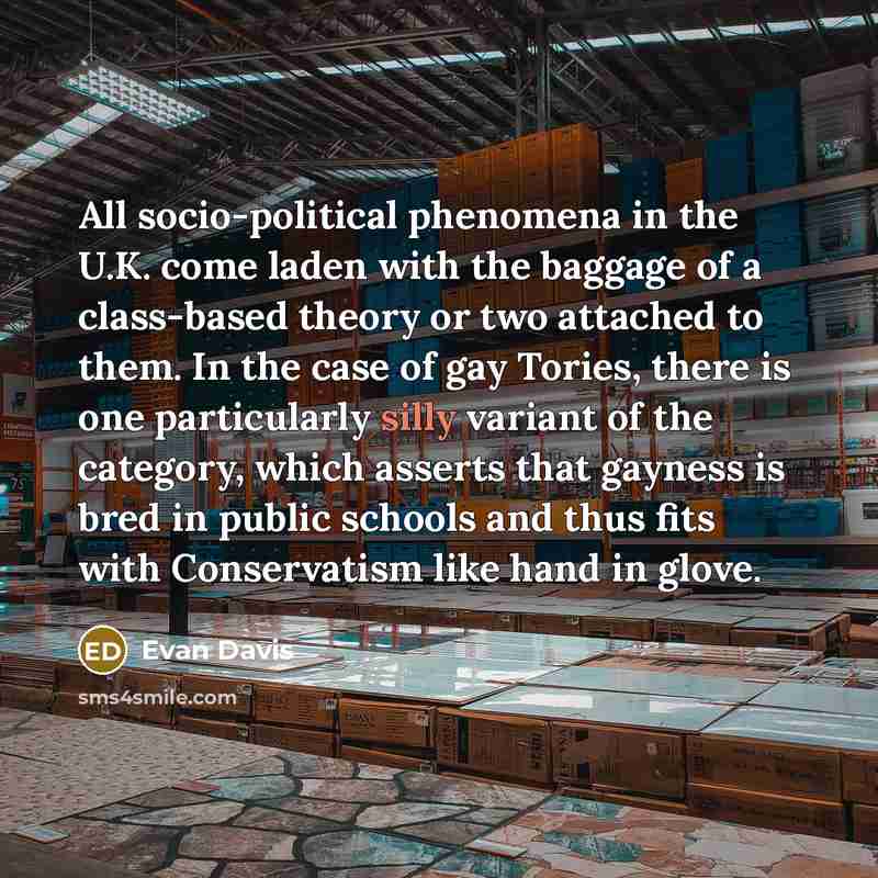 “All socio-political phenomena in the U.K. come laden with the…” quote by Evan Davis