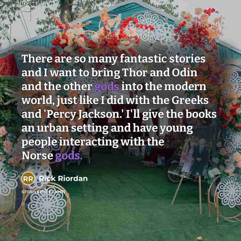 “There are so many fantastic stories and I want to…” quote by Rick Riordan