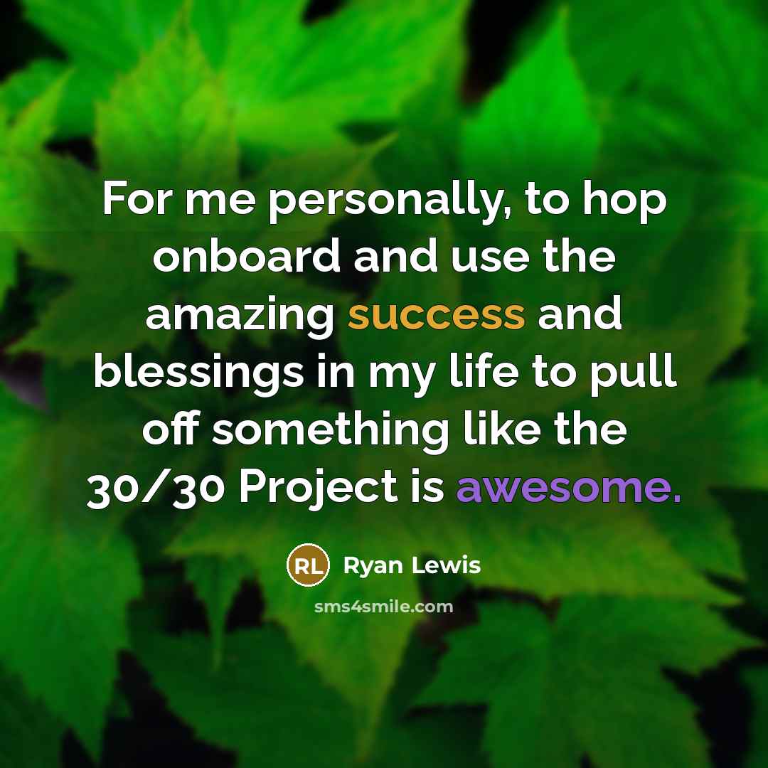 “For me personally, to hop onboard and use the amazing…” quote by Ryan Lewis
