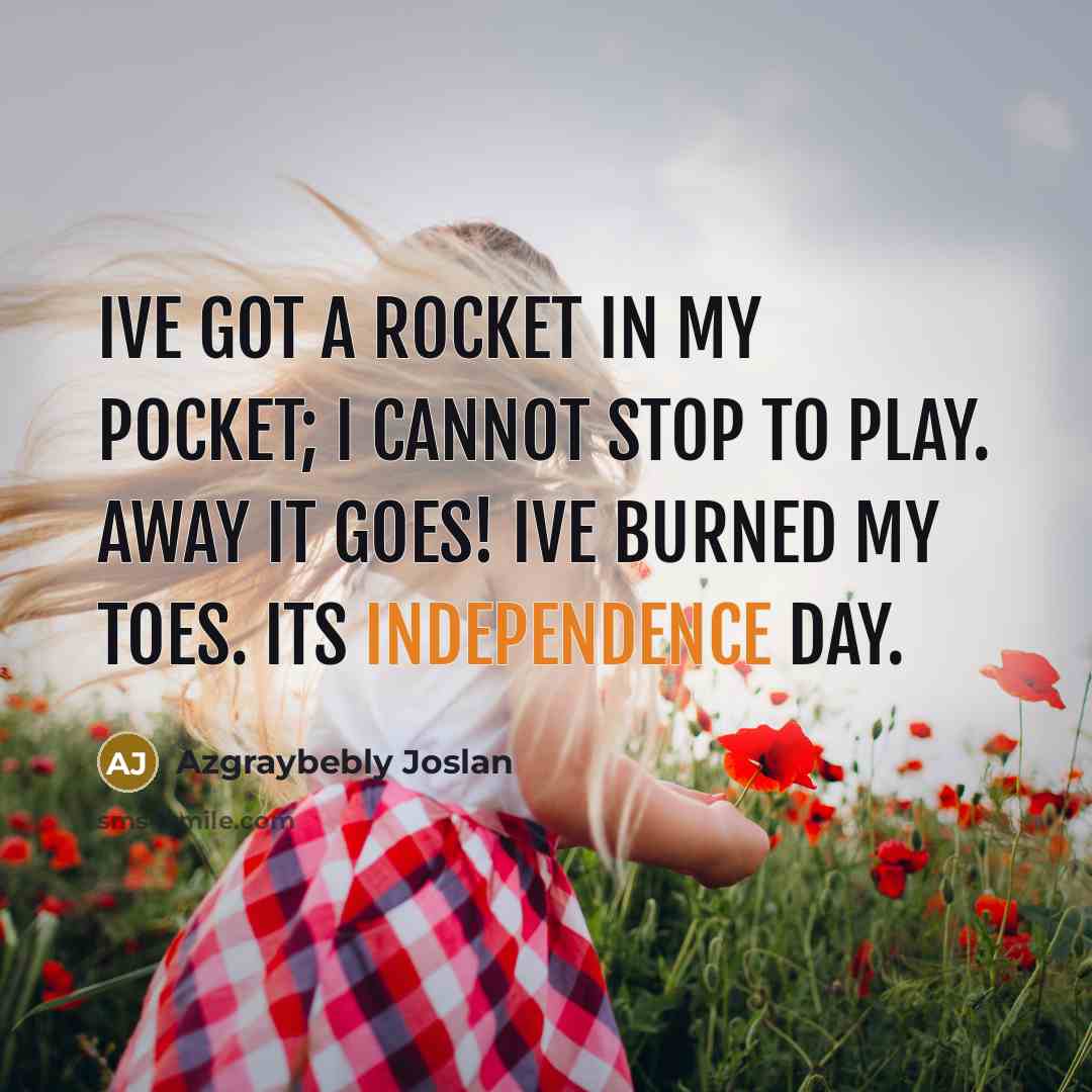 “Ive got a rocket In my pocket; I cannot stop…” quote by Azgraybebly Joslan
