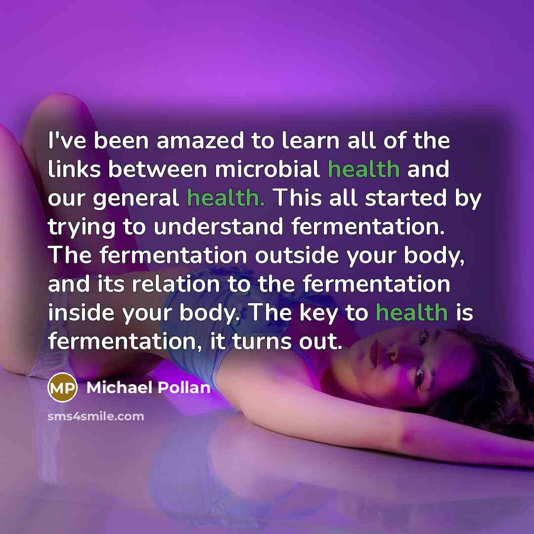 “I've been amazed to learn all of the links between…” quote by Michael Pollan