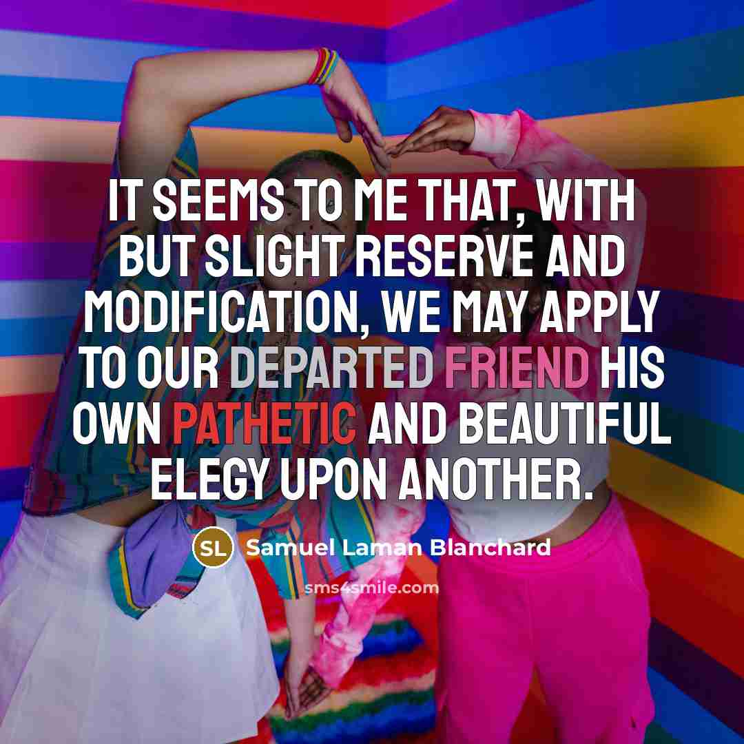 “It seems to me that, with but slight reserve and…” quote by Samuel Laman Blanchard