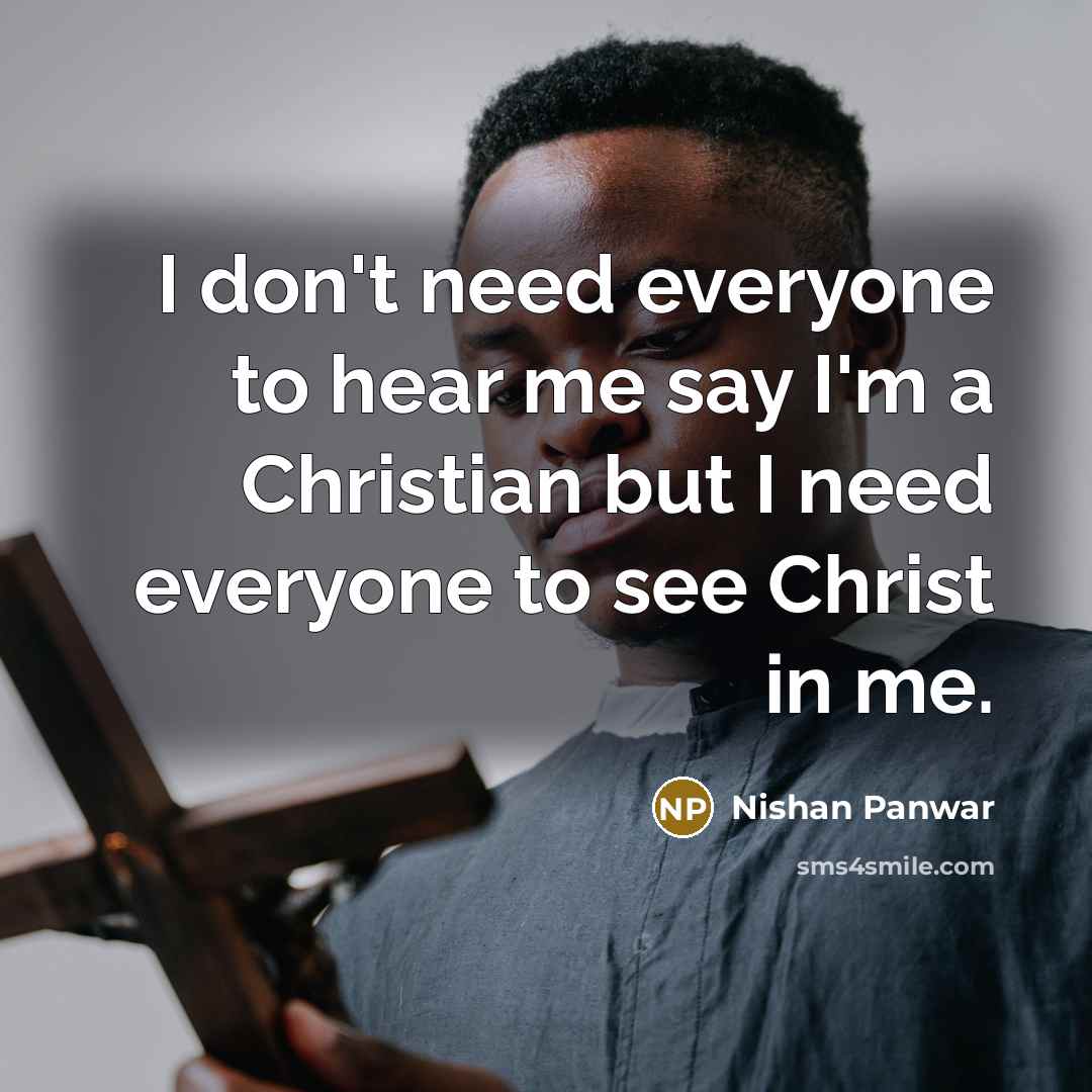 “I don't need everyone to hear me say I'm a…” quote by Nishan Panwar