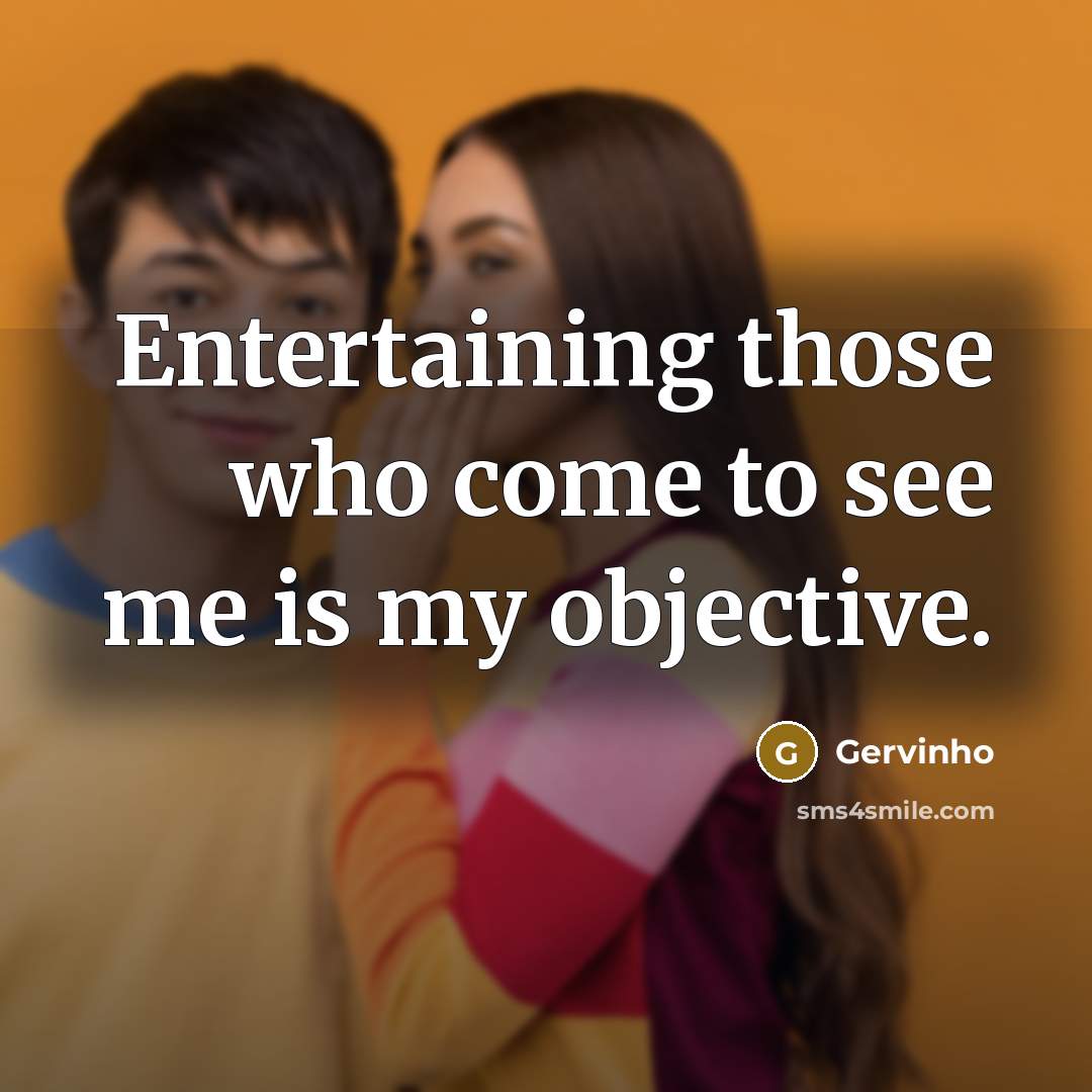 “Entertaining those who come to see me is my objective.…” quote by Gervinho