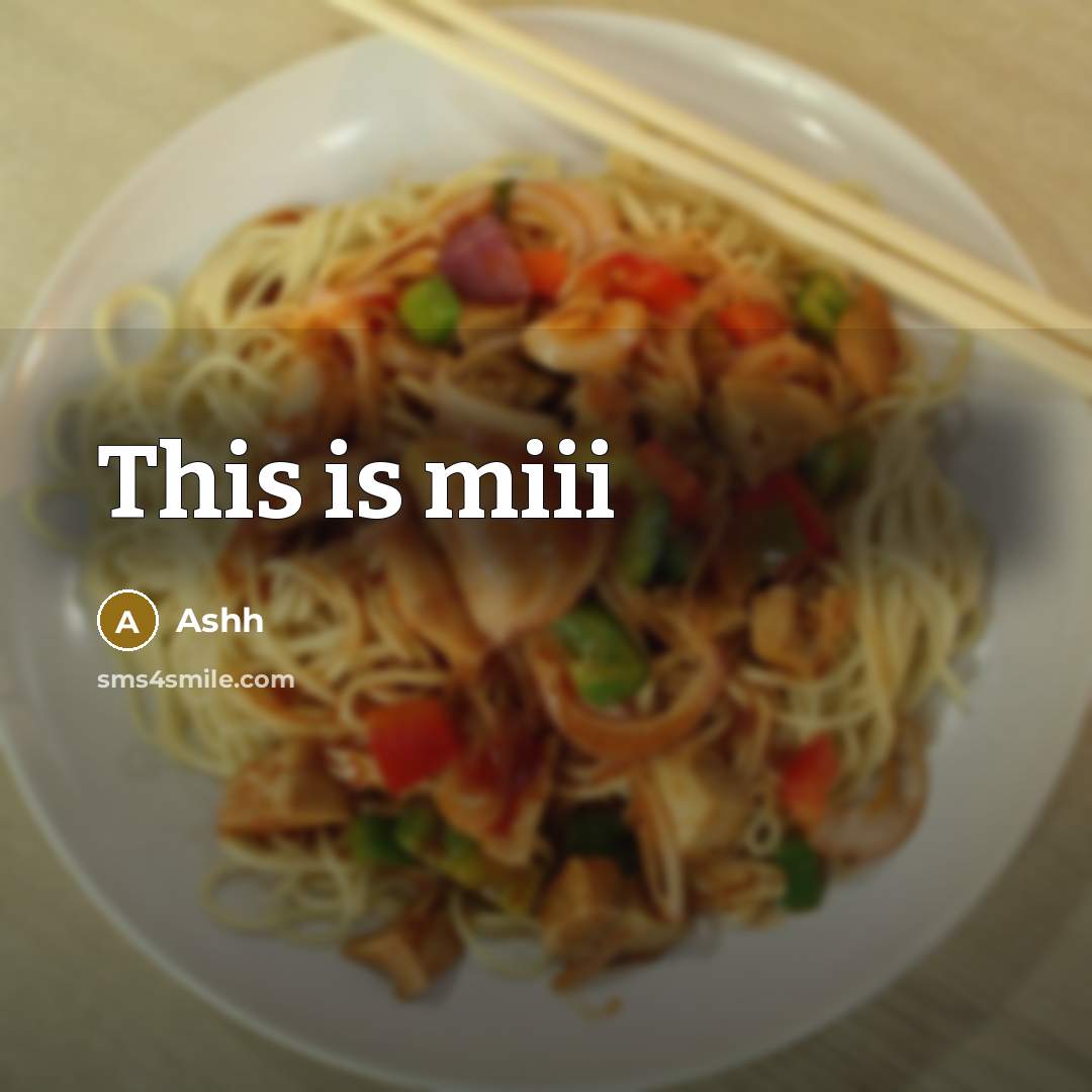 “This is miii” quote by Ashh