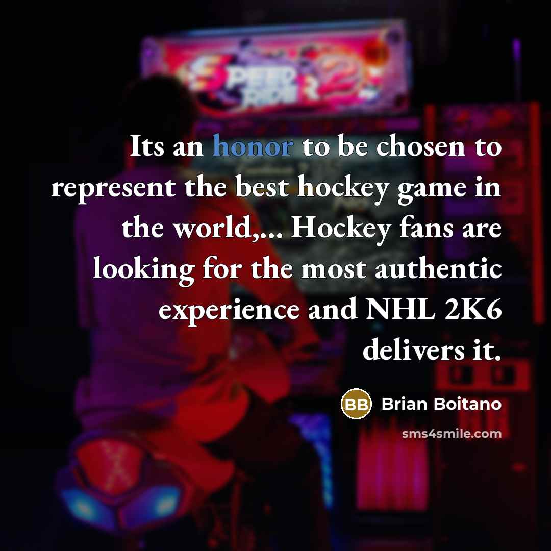 “Its an honor to be chosen to represent the best…” quote by Brian Boitano