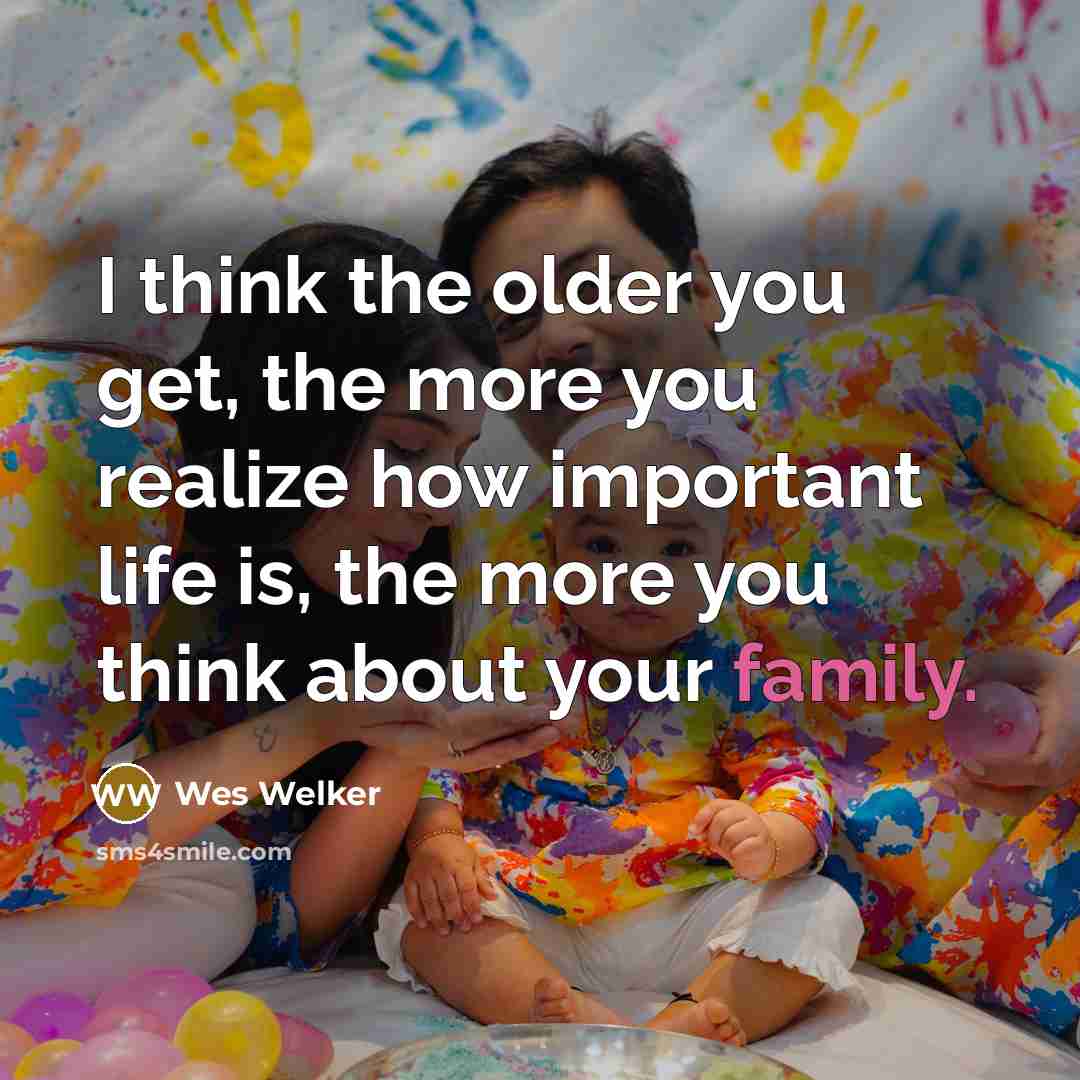 “I think the older you get, the more you realize…” quote by Wes Welker