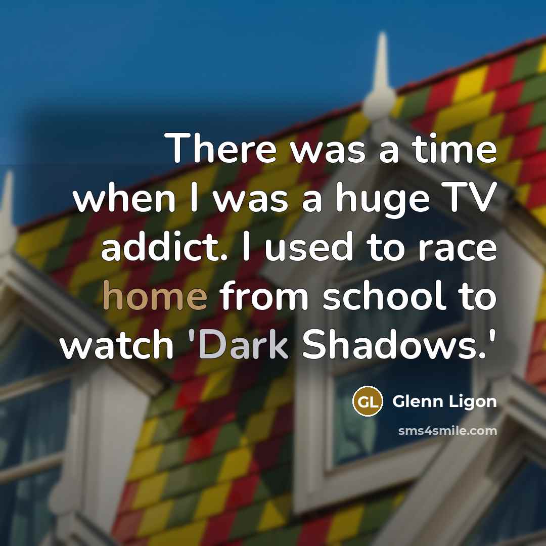 “There was a time when I was a huge TV…” quote by Glenn Ligon