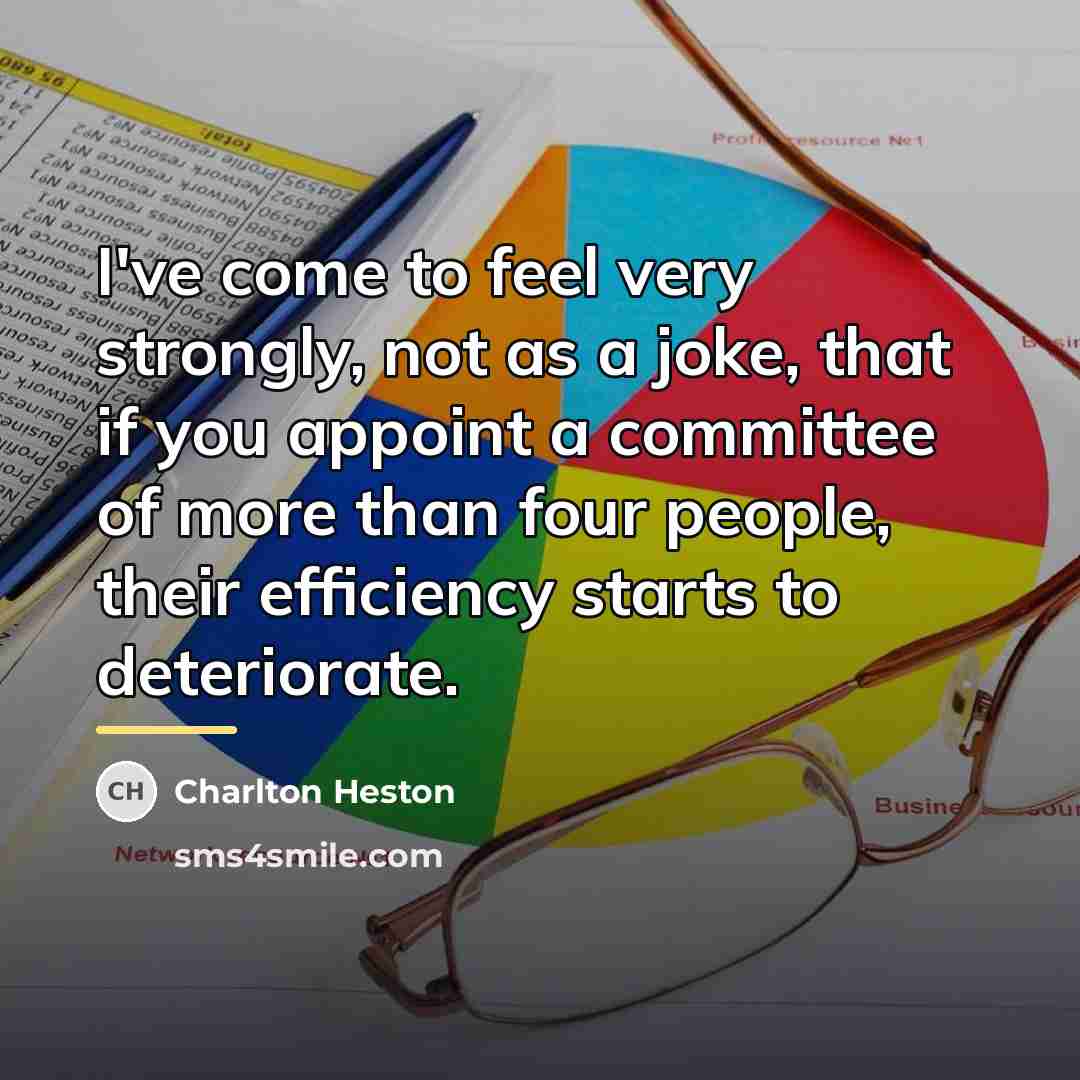 “I've come to feel very strongly, not as a joke,…” quote by Charlton Heston