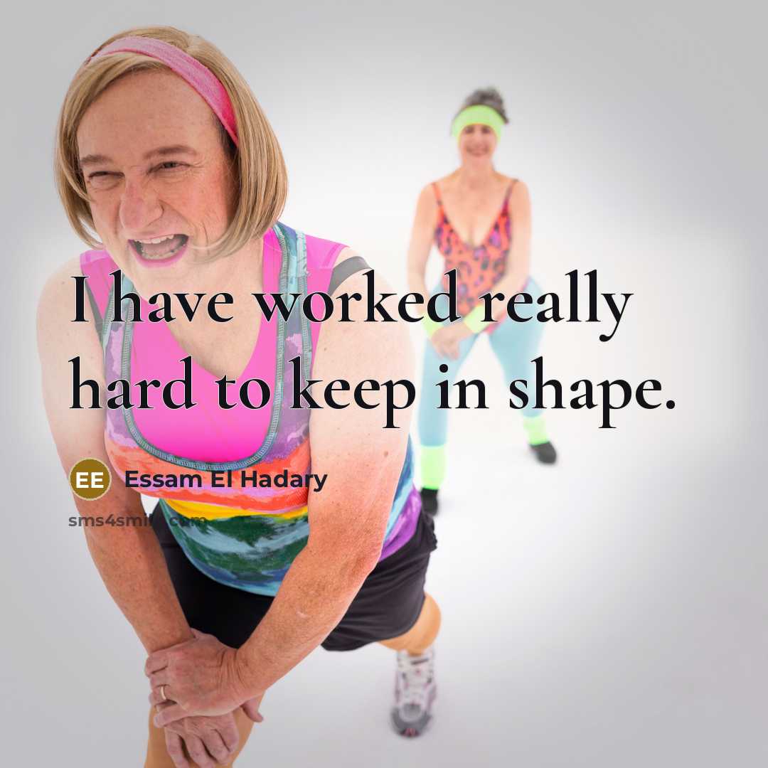 “I have worked really hard to keep in shape.” quote by Essam El Hadary
