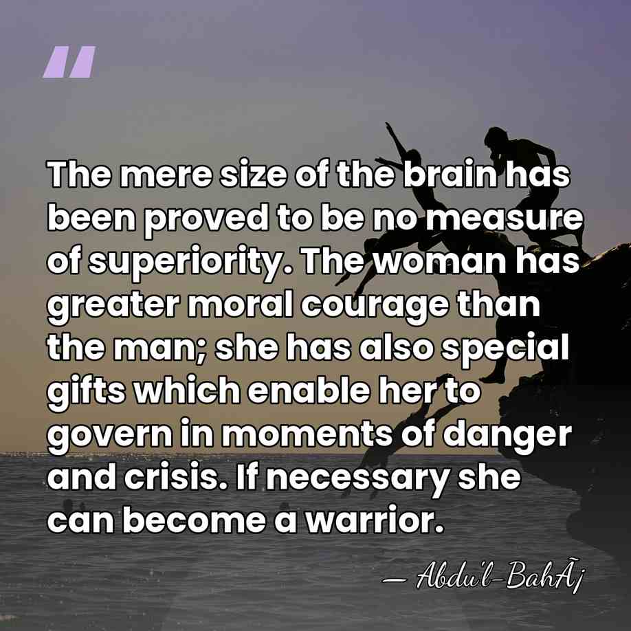 The mere size of the brain has been proved to be no&hellip; - Abdu'l-BahÃ¡