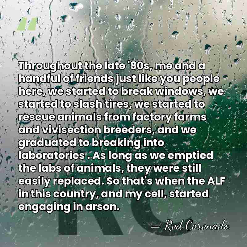 Throughout the late '80s, me and a handful of friends just like&hellip; - Rod Coronado