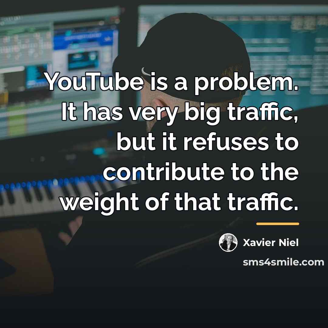 “YouTube is a problem. It has very big traffic, but…” quote by Xavier Niel