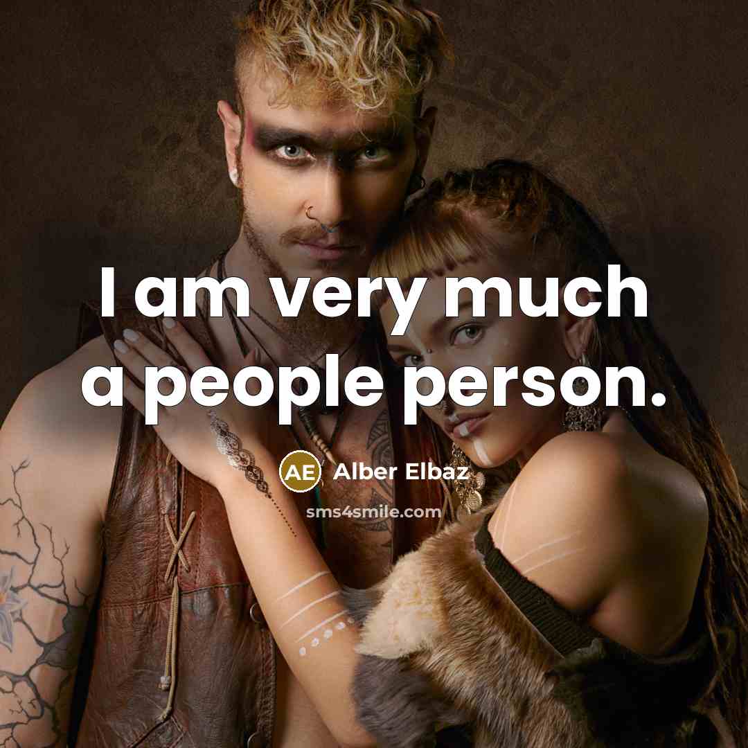 “I am very much a people person.…” quote by Alber Elbaz