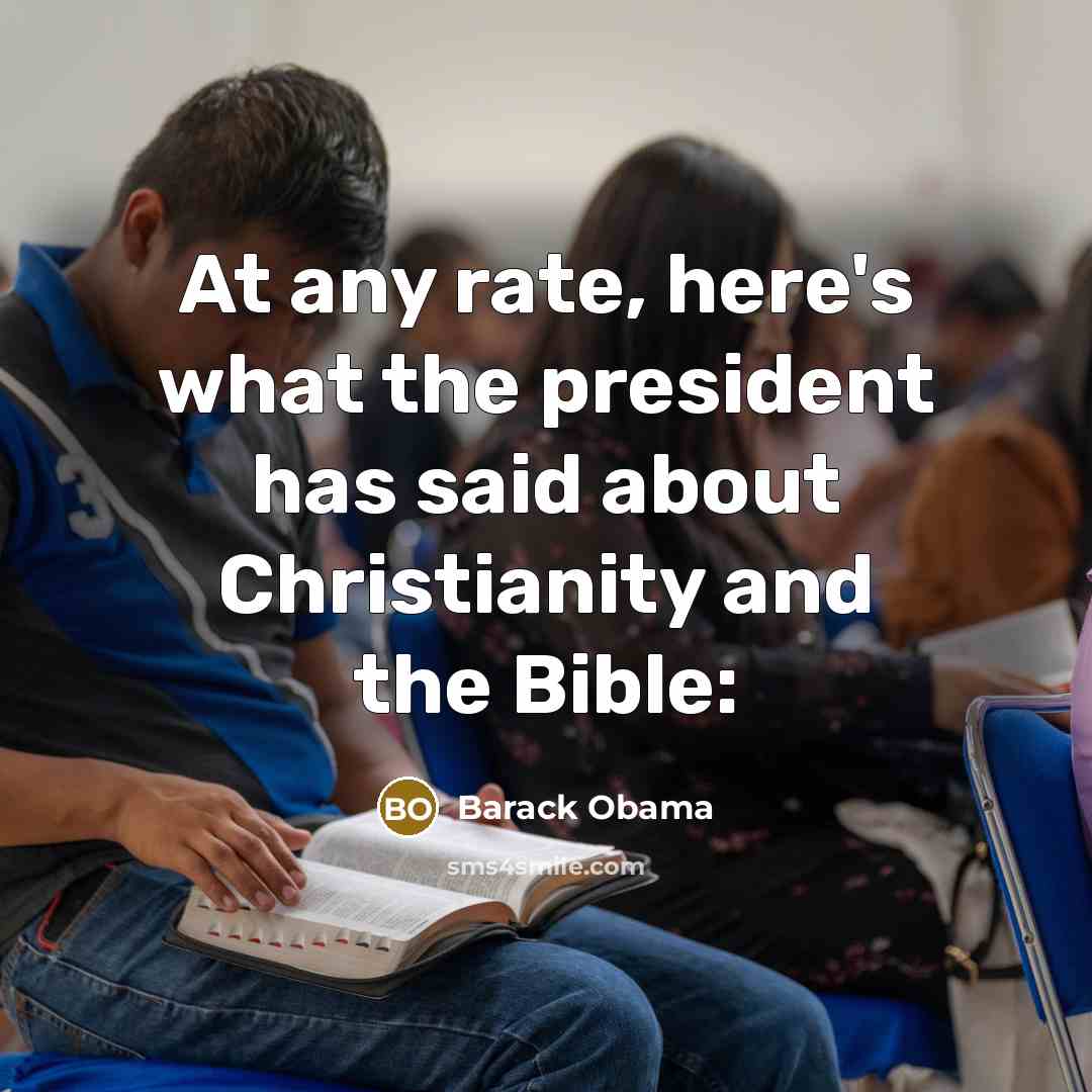 “At any rate, here's what the president has said about…” quote by Barack Obama