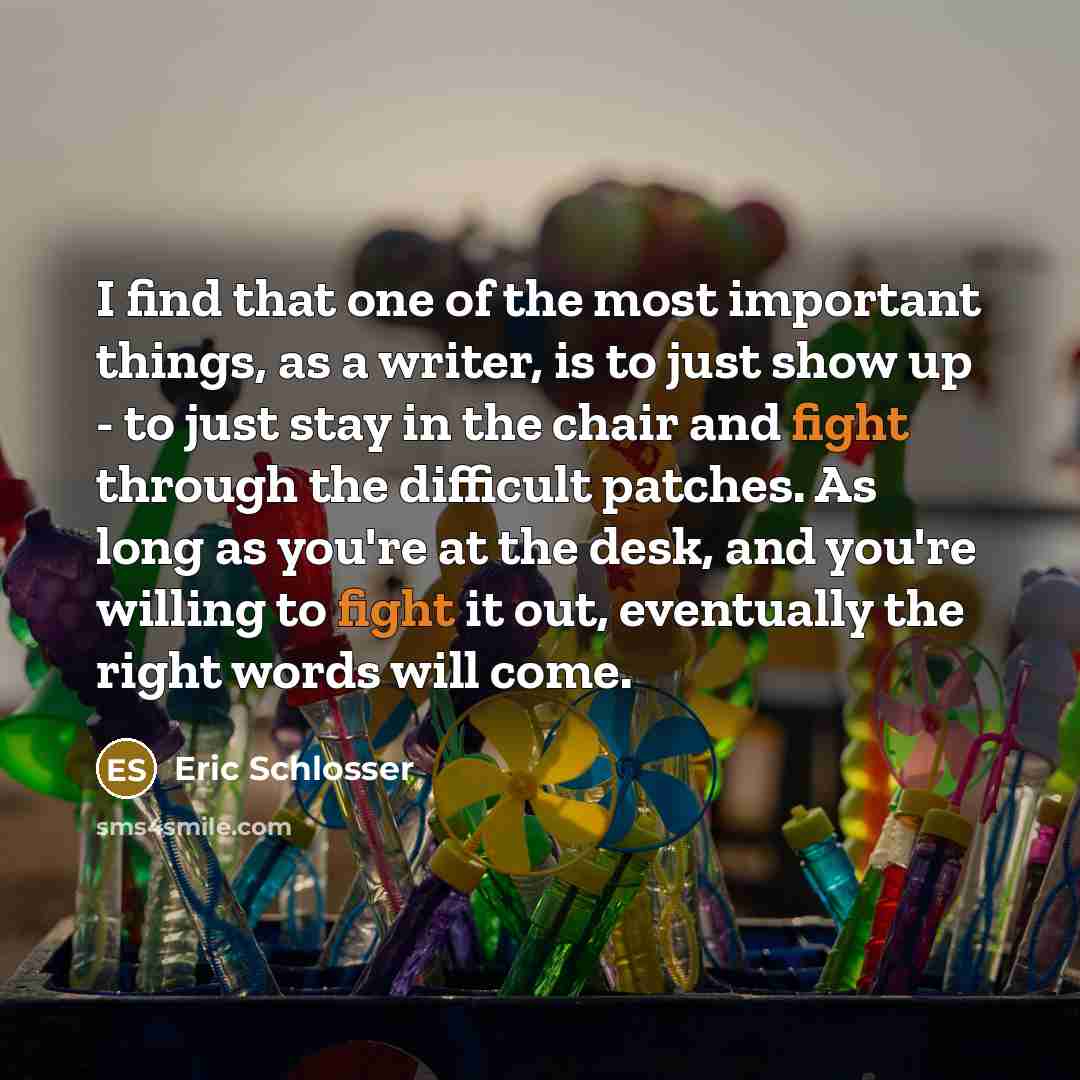 “I find that one of the most important things, as…” quote by Eric Schlosser