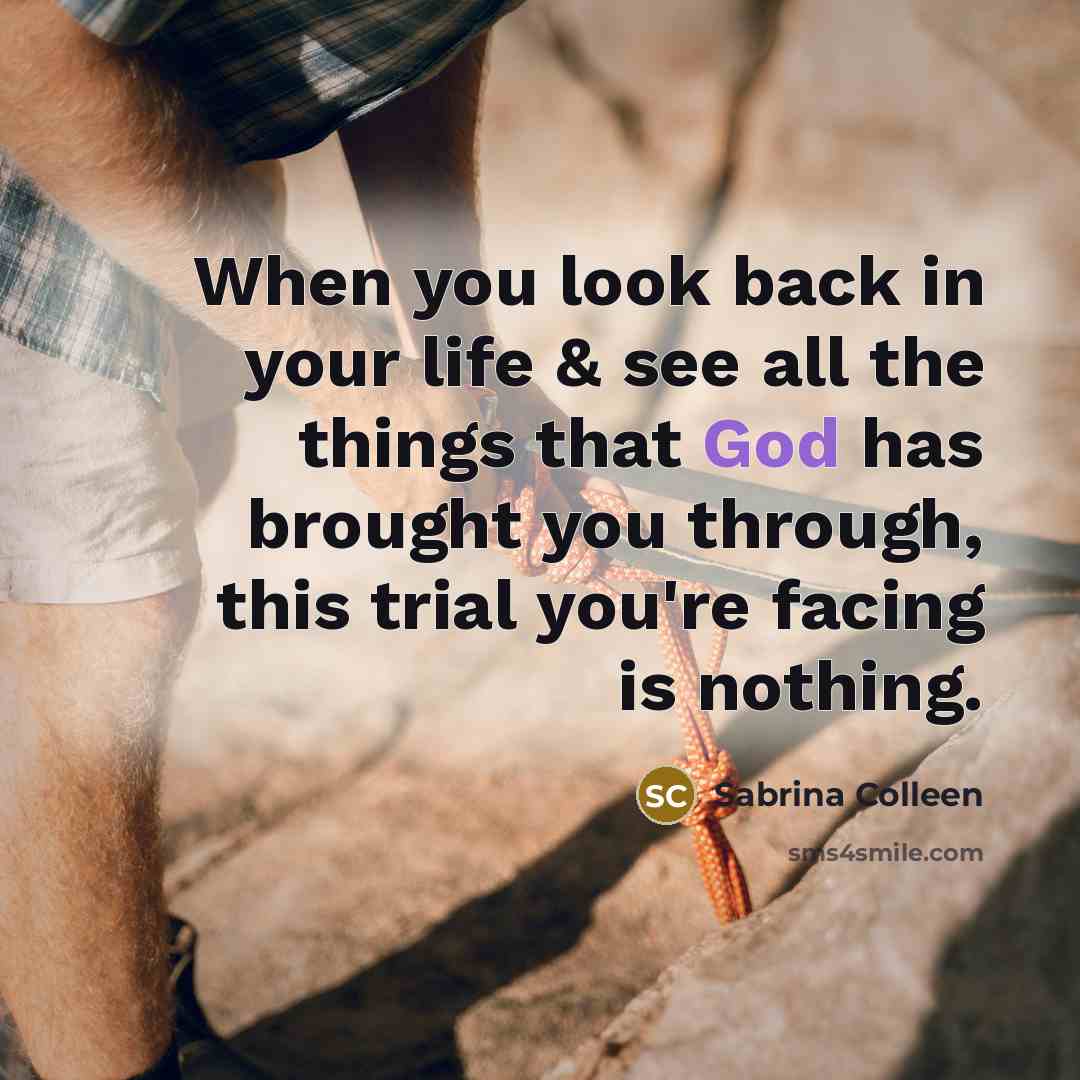 “When you look back in your life & see all…” quote by Sabrina Colleen