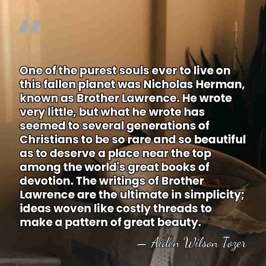 One of the purest souls ever to live on this fallen planet&hellip; - Aiden Wilson Tozer