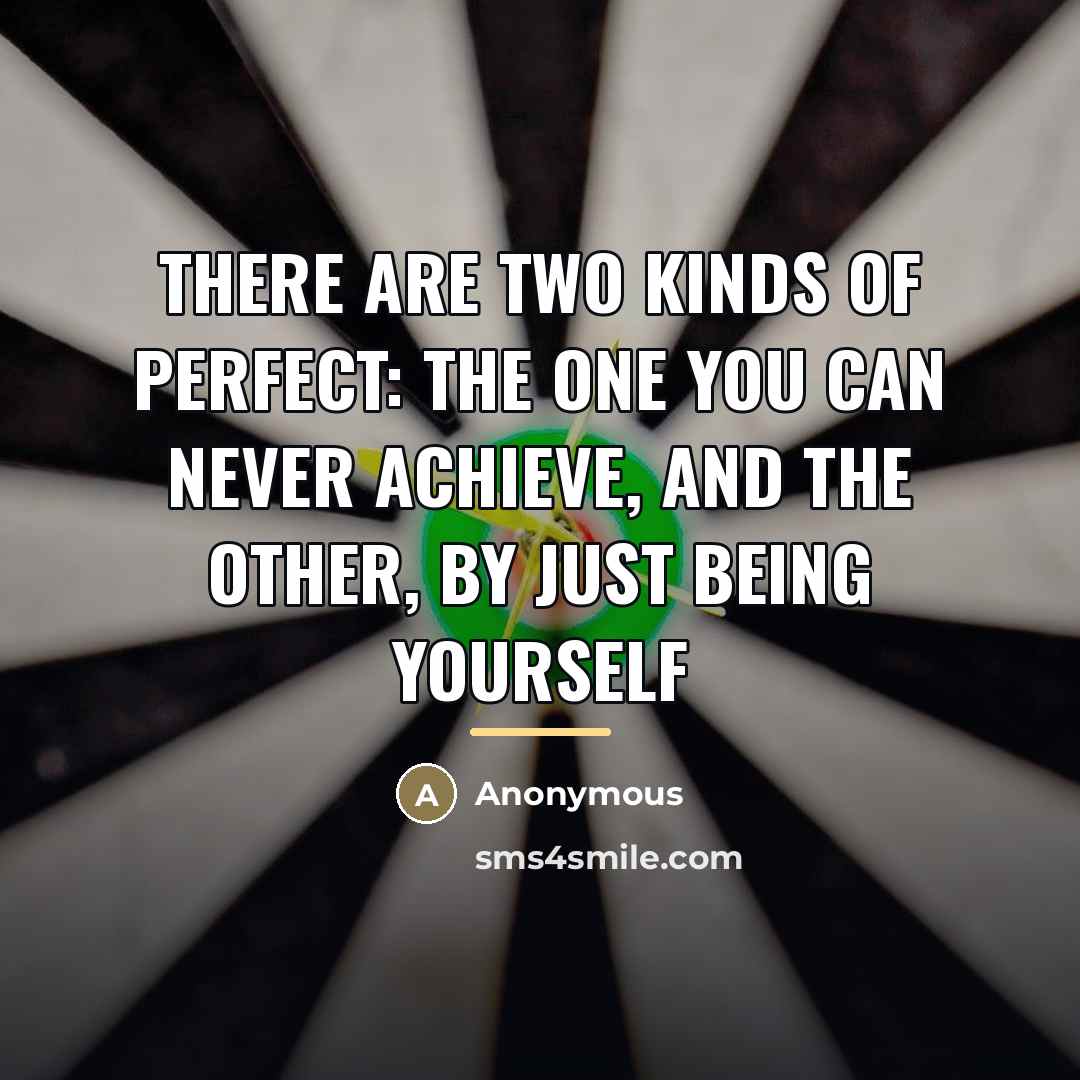 “There are two kinds of perfect: The one you can…” quote by Lauren King
