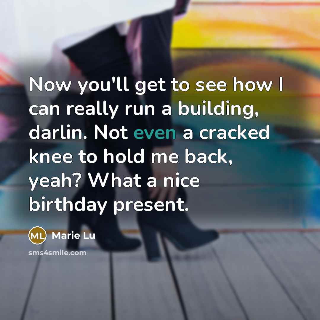 “Now you'll get to see how I can really run…” quote by Marie Lu