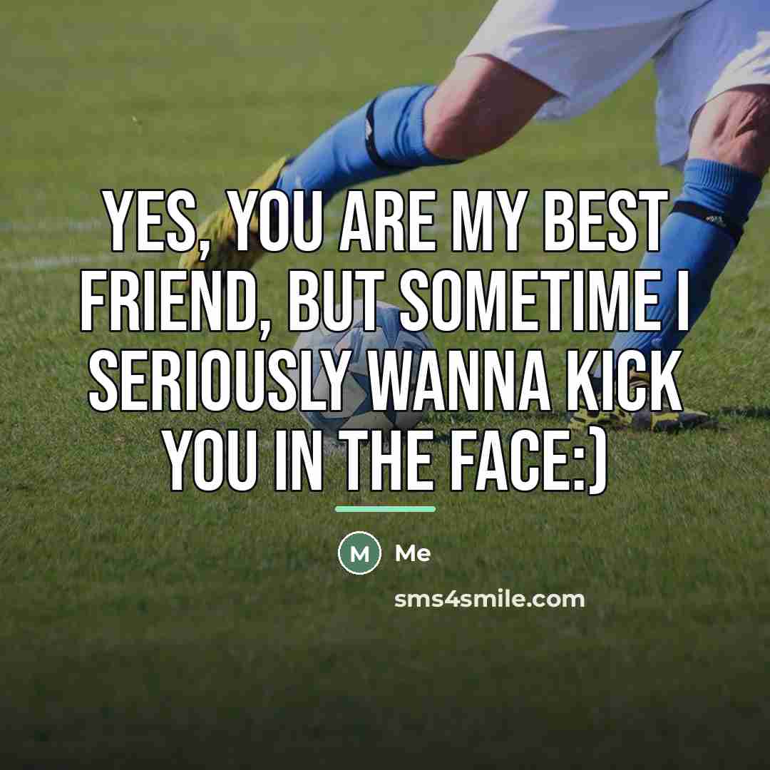“Yes, you are my best friend, but sometime I seriously…” quote by Me
