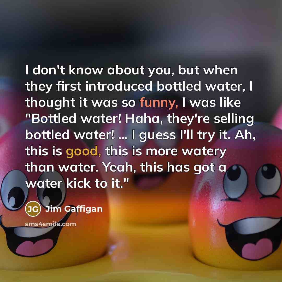“I don't know about you, but when they first introduced…” quote by Jim Gaffigan