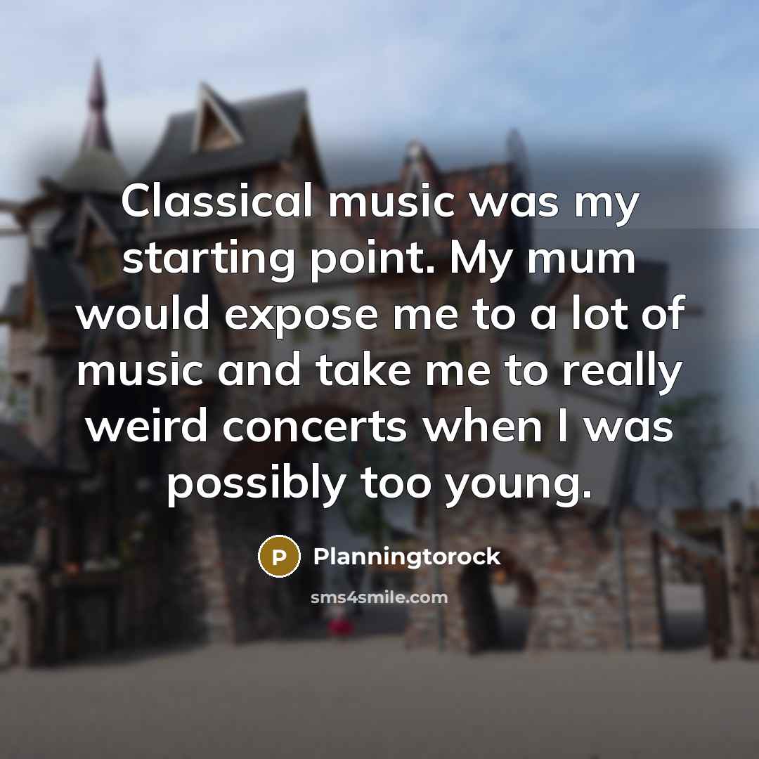 “Classical music was my starting point. My mum would expose me to a lot of music and take me to really weird concerts when I was possibly too young.” quote by Planningtorock