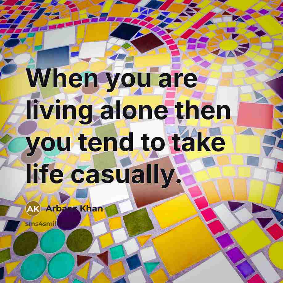 “When you are living alone then you tend to take…” quote by Arbaaz Khan